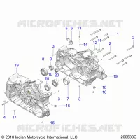 MOTEUR, CASE ASM.