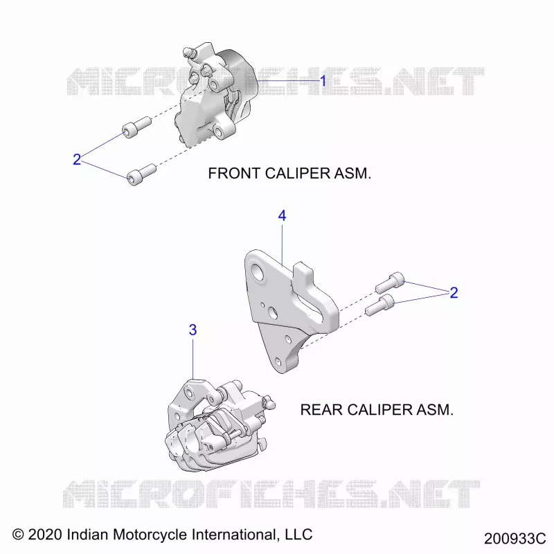 BRAKES, ETRIERS DE FREIN AVANT AND REAR