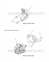 BRAKES, ETRIERS DE FREIN AVANT ET ARRIERE