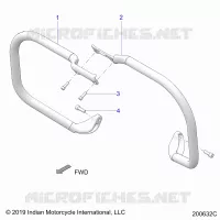 CHASSIS, HIGHWAY BAR, TUBE