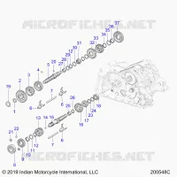 SYSTÃˆME DE TRANSMISSION, INPUT AND OUTPUT SHAFTS