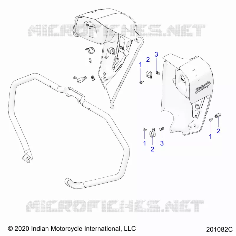 CARENAGES, LOWER, MOUNTING