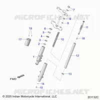 SUSPENSION AVANT FORKS