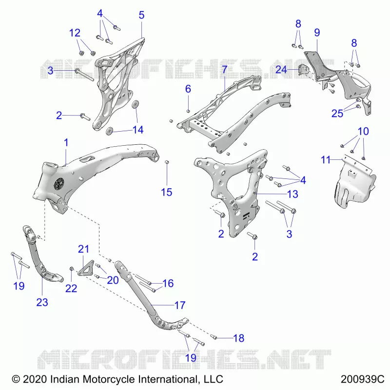 CHASSIS, CADRE ASM.