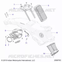 ENGINE, PRISE D'AIR SYSTEM