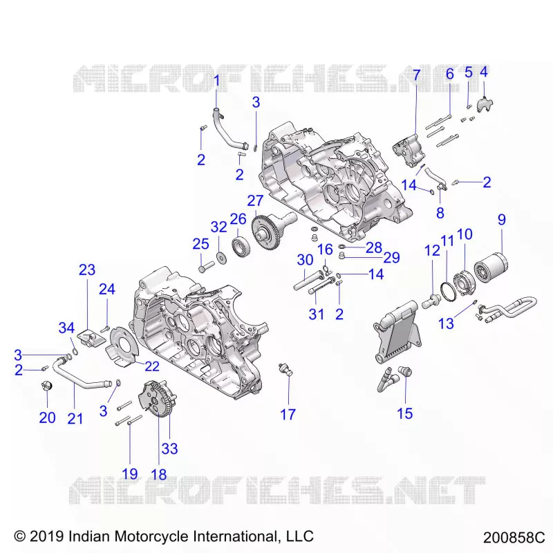 MOTEUR, OIL SYSTEM