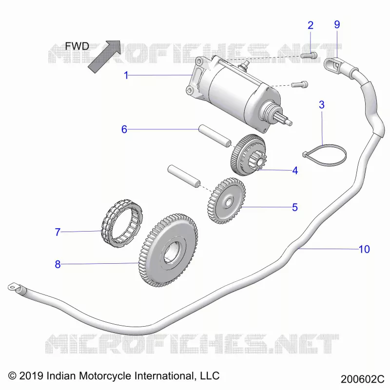 DEMARREUR MOTOR