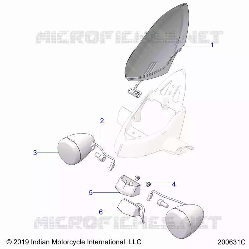 ELECTRICITE, TURN SIGNAL, REAR AND TAILLIGHT
