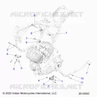 ENGINE, SUPPORT MOTEUR