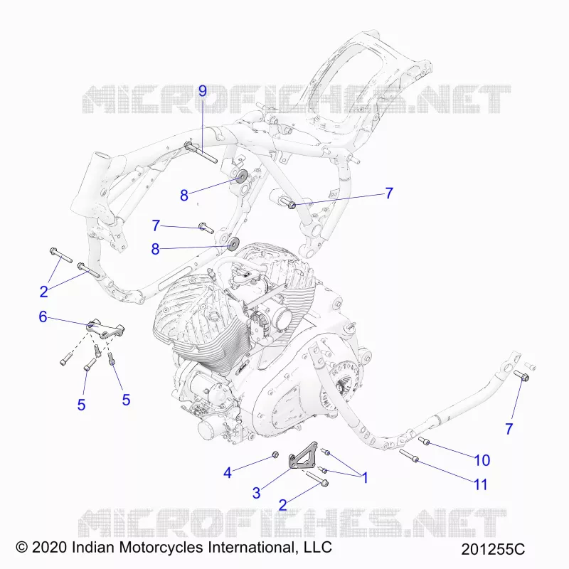 ENGINE, SUPPORT MOTEUR