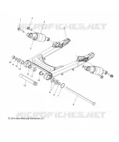 SUSPENSION ARRIERE ASM., SWING ARM AND SHOCKS