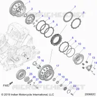 SYSTÃˆME DE TRANSMISSION, CLUTCH AND PRIMARY DRIVE