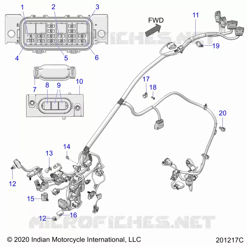 ELECTRICITE, WIRE HARNESS 1