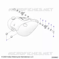 SYSTÃˆME D'ALIMENTATION, FUEL TANK MOUNTING