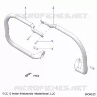 CHASSIS, HIGHWAY BAR, TUBE