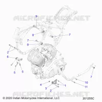 ENGINE, SUPPORT MOTEUR