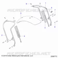 CARROSSERIE - GARDE BOUE AVANT