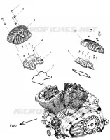 ENGINE, ROCKER COVERS