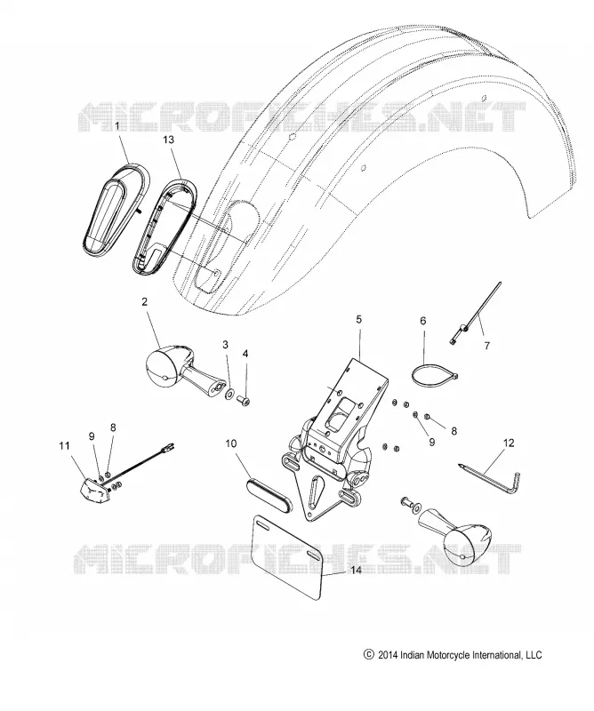 ELECTRICITE, TAILLIGHT AND TURN SIGNALS