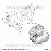ENGINE, SUPPORT MOTEUR