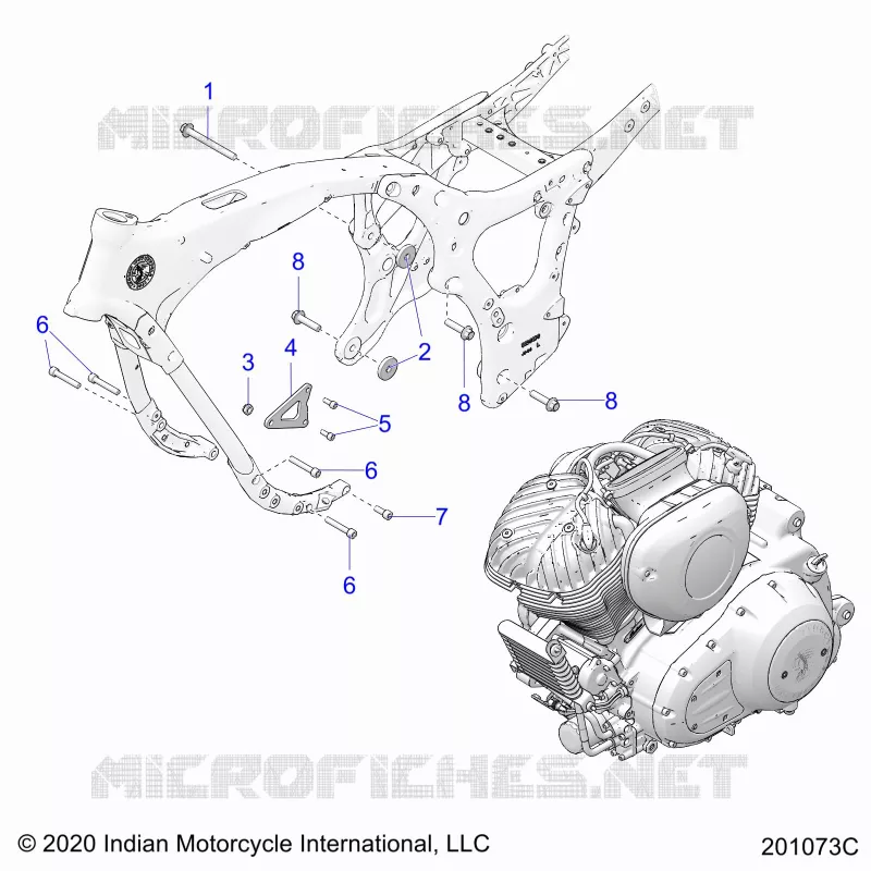 ENGINE, SUPPORT MOTEUR