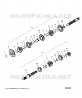 SYSTÈME DE TRANSMISSION, INPUT/OUTPUT SHAFT ASM.
