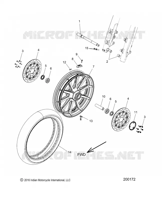 ROUE AVANT