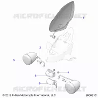 ELECTRICITE, TURN SIGNAL, REAR AND TAILLIGHT