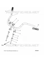 STEERING, FIXATION GUIDON AND GRIPS