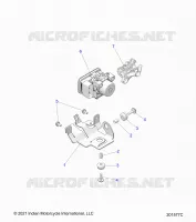 FREINS, ABS FREIN MODULE MOUNTING