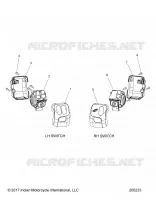 ELECTRICITE, SWITCH CONTROLS, LH/RH