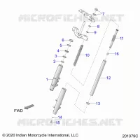 SUSPENSION AVANT FORKS
