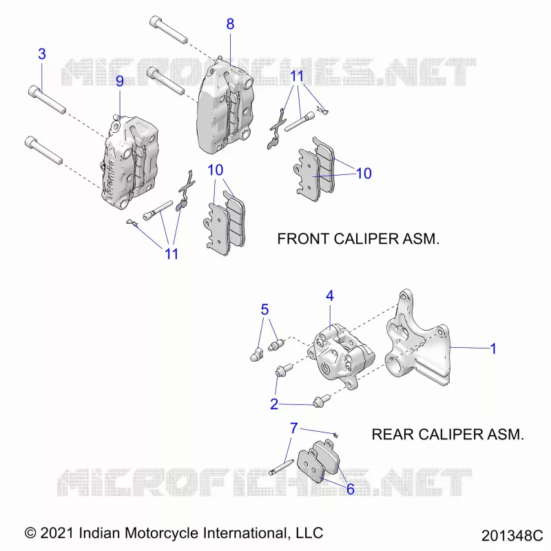 BRAKES, ETRIERS DE FREIN AVANT AND REAR