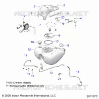 SYSTÃˆME D'ALIMENTATION, FUEL TANK ASM.