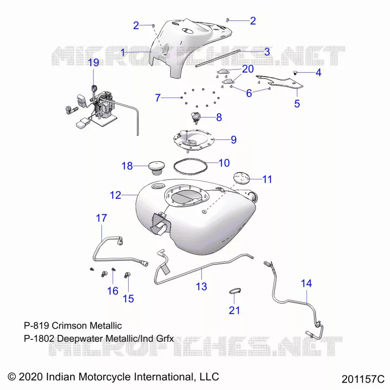 SYSTÃˆME D'ALIMENTATION, FUEL TANK ASM.