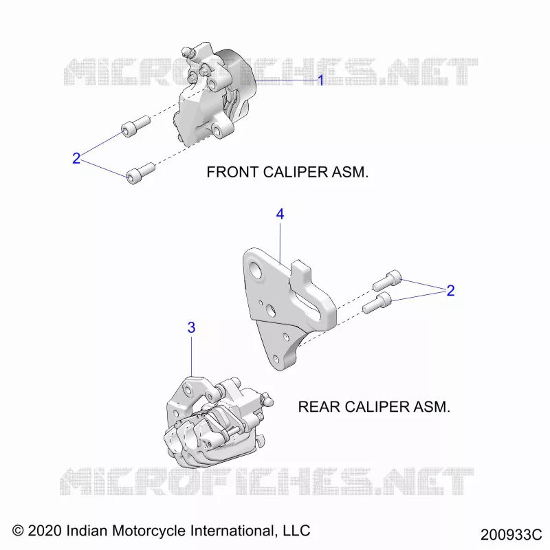 BRAKES, ETRIERS DE FREIN AVANT AND REAR