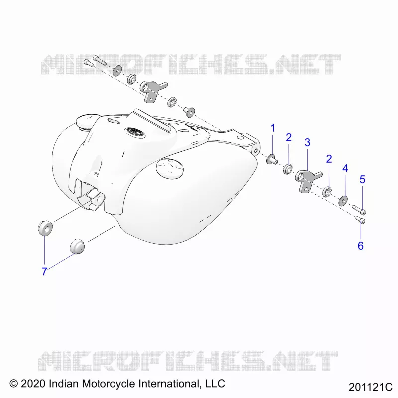 SYSTÃˆME D'ALIMENTATION, FUEL TANK MOUNTING