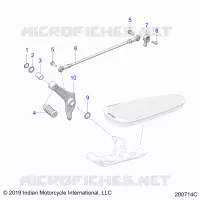 SYSTÃˆME DE TRANSMISSION, SHIFT PEDAL AND SHIFT LINKAGE
