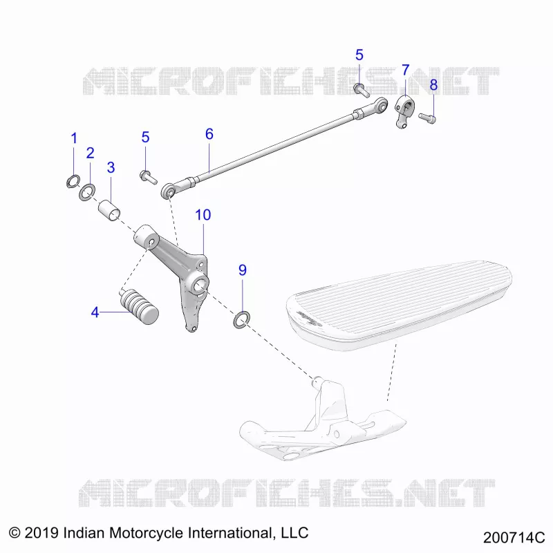 SYSTÃˆME DE TRANSMISSION, SHIFT PEDAL AND SHIFT LINKAGE
