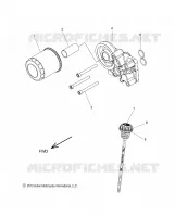 FILTRE A HUILE/ADAPTOR, AND DIPSTICK
