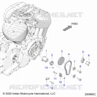 CHAINE DE DISTRIBUTION AND SPROCKETS