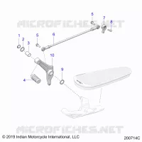 SYSTÃˆME DE TRANSMISSION, SHIFT PEDAL AND SHIFT LINKAGE