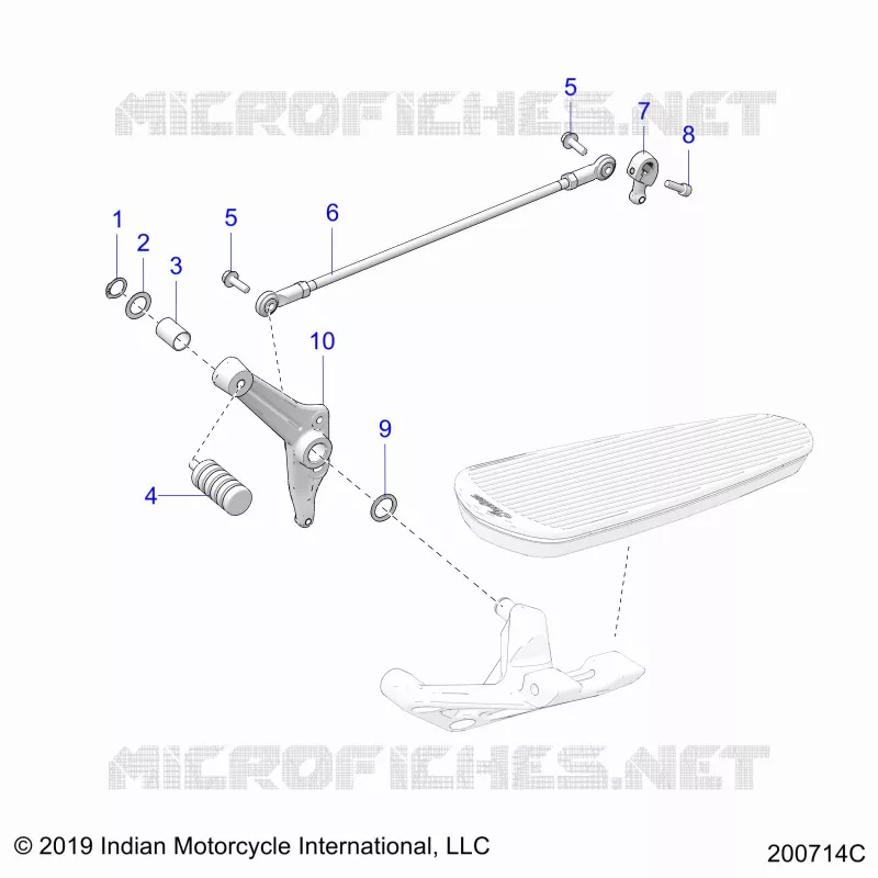 SYSTÃˆME DE TRANSMISSION, SHIFT PEDAL AND SHIFT LINKAGE