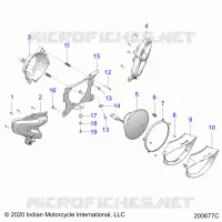 ELECTRICITE, HEADLIGHT, FRONT TURN SIGNALS