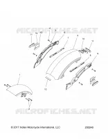 CARROSSERIE - GARDE BOUE AVANT/REAR