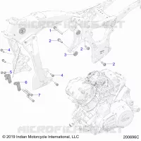 ENGINE, SUPPORT MOTEUR