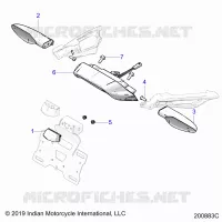 ELECTRICITE, REAR LIGHTING