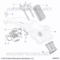 ENGINE, PRISE D'AIR SYSTEM