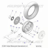 ROUE ARRIERE