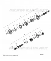 SYSTÈME DE TRANSMISSION, INPUT/OUTPUT SHAFT ASM.
